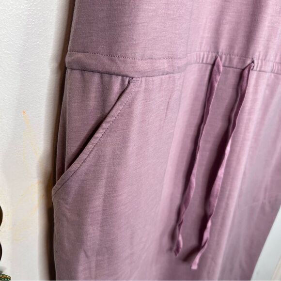 Garnet Hill Lavender Midi Dress - Picture 2 of 6